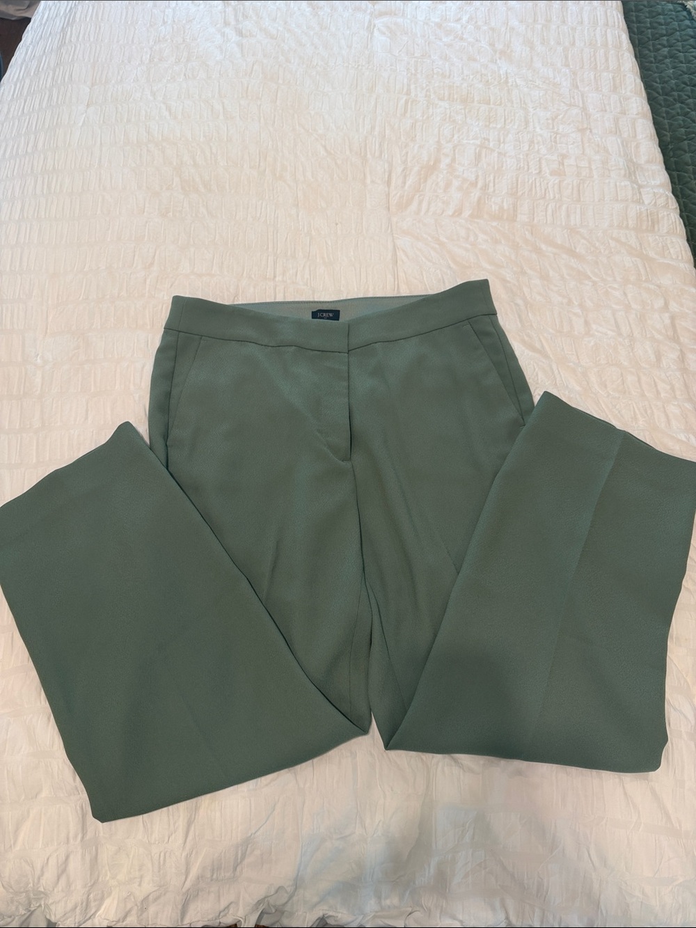 JCrew silk lined Trousers